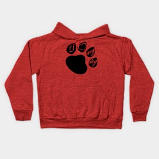 Love my dog Kids Hoodie